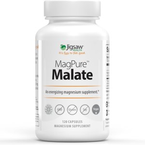 Jigsaw Health MagPure Malate | Premium Magnesium Malate | 120 Servings