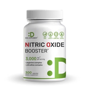 Nitric Oxide Supplement 3,000mg | 12-in-1 Complex | 300 Capsules
