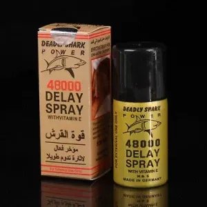 Deadly Shark Power 48000 Delay Spray | 45ml Intimate Care