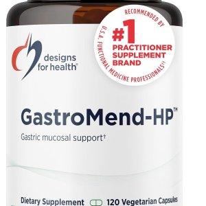GastroMend HP by Designs for Health | Mastic Gum Supplement | 60 Caps
