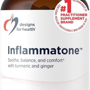 Designs for Health Inflammatone | Turmeric Supplement | 60 Capsules