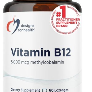 Designs for Health Vitamin B12 5000mcg Lozenges | Berry | 60