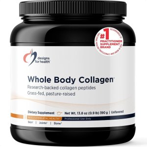 Designs for Health Whole Body Collagen | Fortigel &amp; Verisol | 30 Servings