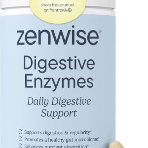 Zenwise Health Digestive Enzymes &amp; Probiotics | Gut Health | 180 Ct