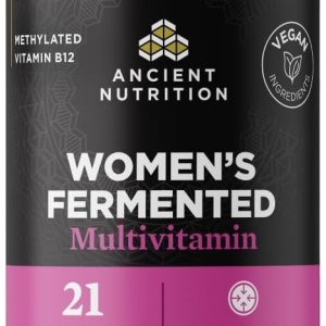 Ancient Nutrition Methylated Multivitamin for Women | Once Daily