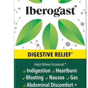 Iberogast Softgels | 6-Herb Blend for Digestive Support | 30 Count