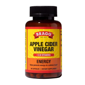Bragg Apple Cider Vinegar Capsules | Vitamin D &amp; Zinc | 90 Count