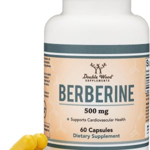 Berberine HCl 500mg 97% Purity 60 Capsules in Pakistan