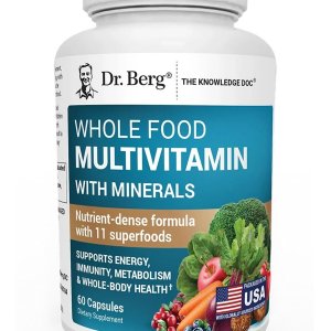 Dr Berg Whole Food Vitamins &amp; Minerals Supplement